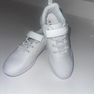 Baxinier White Cheerleading Shoes Girls Size 35 / US 3.5 Mesh Cheer Sneakers